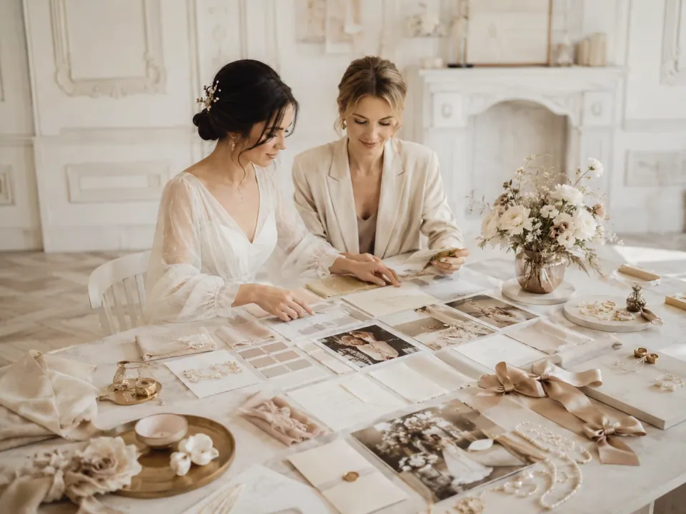 Как собрать свадебный moodboard без хаоса - свадебный визуал