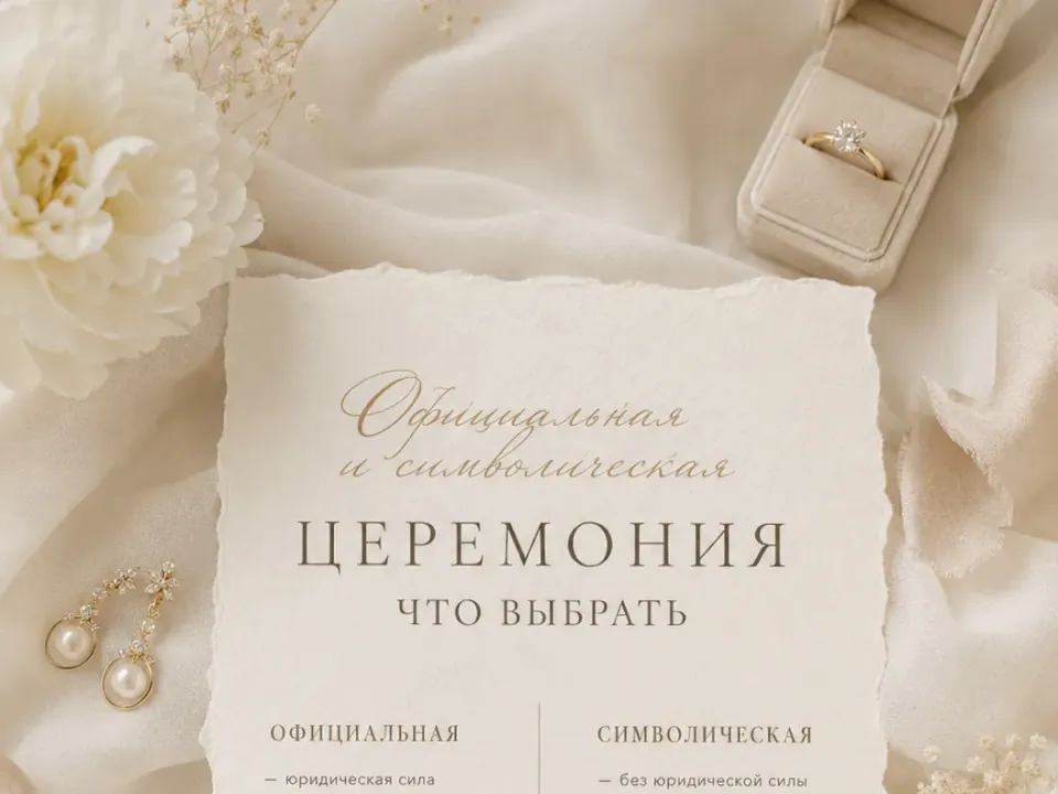 Официальная и символическая церемония: что выбрать - свадебный визуал